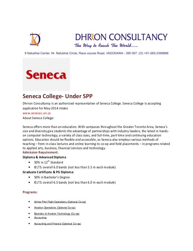 seneca college ranking and review