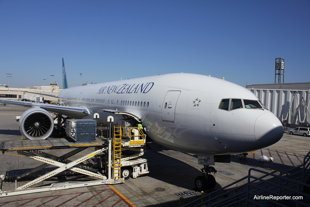 air new zealand auckland to los angeles review