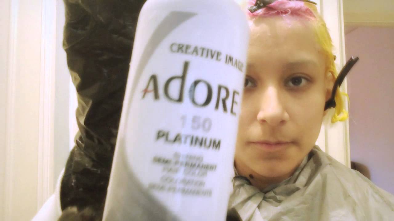 adore platinum hair dye review