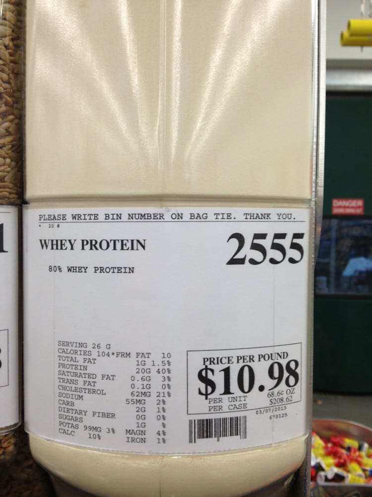 bulk barn whey protein review