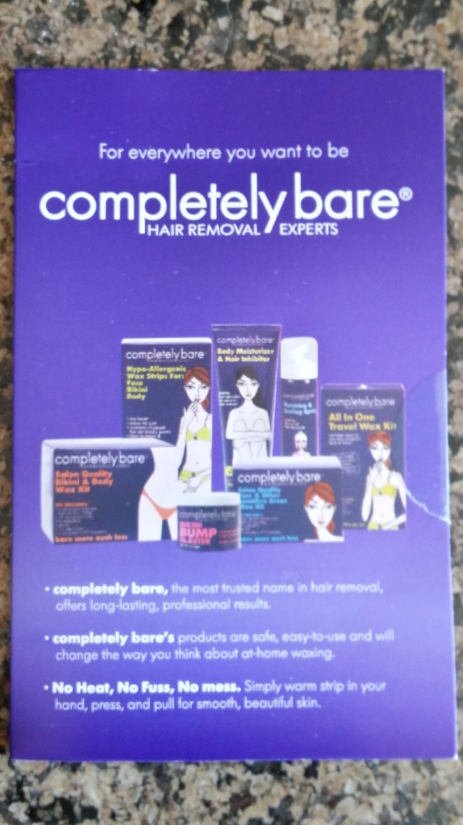 completely bare wax strips reviews