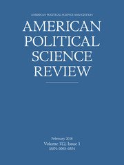 american political science review citation