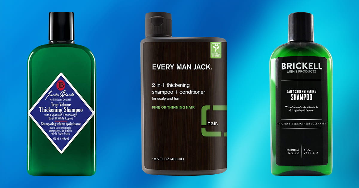best thickening shampoo for men reviews